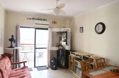 Apartamento para aluguel - canto do forte, 1 quarto,  65 m² - praia grande