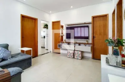 Casa para aluguel - guilhermina, 3 quartos,  80 m² - praia grande