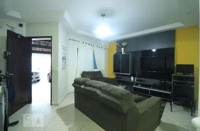Casa para aluguel - jardim milena, 3 quartos,  130 m² - santo andré