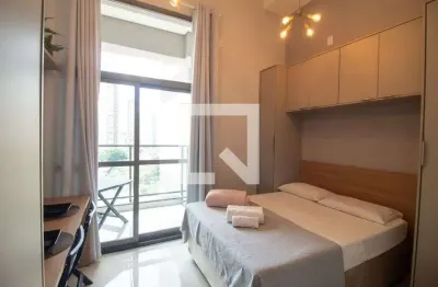 Kitnet / stúdio para aluguel - chácara santo antonio, 1 quarto,  26 m² - são paulo