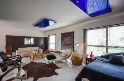 Kitnet / stúdio para aluguel - panamby, 1 quarto,  70 m² - são paulo
