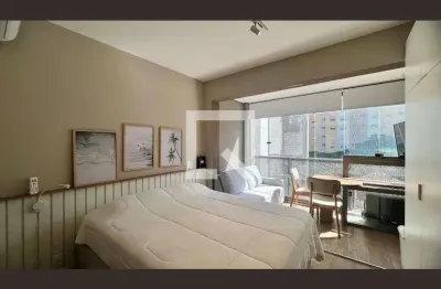 Kitnet / stúdio para aluguel - pinheiros, 1 quarto,  24 m² - são paulo