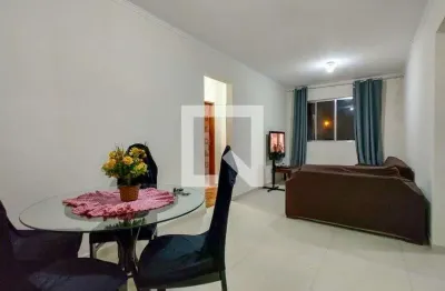 Apartamento para aluguel - boqueirão, 2 quartos,  92 m² - praia grande