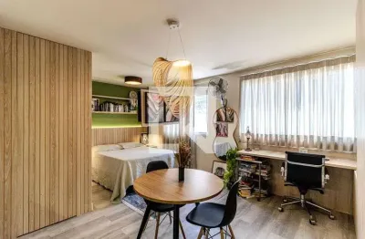 Kitnet / stúdio para aluguel - santa cecília, 1 quarto,  25 m² - são paulo