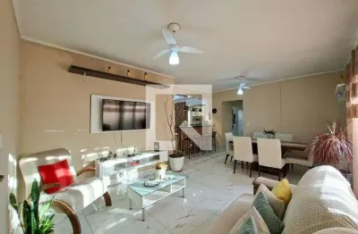 Apartamento para aluguel - vila caiçara, 3 quartos,  127 m² - praia grande