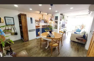 Apartamento para aluguel - ponta da praia, 1 quarto,  52 m² - santos