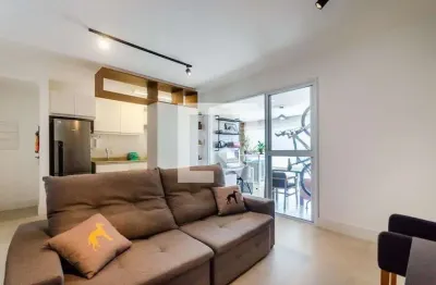 Apartamento para aluguel - ponta da praia, 2 quartos,  78 m² - santos