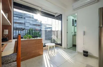 Kitnet / stúdio para aluguel - vila madalena, 1 quarto,  24 m² - são paulo