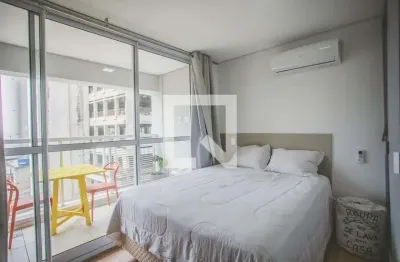 Kitnet / stúdio para aluguel - vila clementino, 1 quarto,  25 m² - são paulo