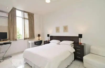 Kitnet / stúdio para aluguel - copacabana, 1 quarto,  30 m² - rio de janeiro