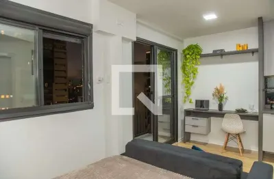 Kitnet / stúdio para aluguel - brooklin, 1 quarto,  27 m² - são paulo