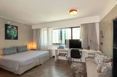Kitnet / stúdio para aluguel - moema, 1 quarto,  30 m² - são paulo