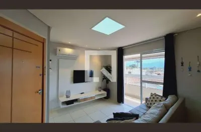 Apartamento para aluguel - vila caiçara, 2 quartos,  71 m² - praia grande