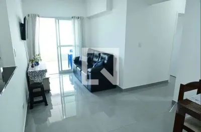 Apartamento para aluguel - nova mirim, 2 quartos,  71 m² - praia grande