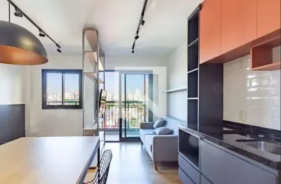Kitnet / stúdio para aluguel - moema, 1 quarto,  33 m² - são paulo