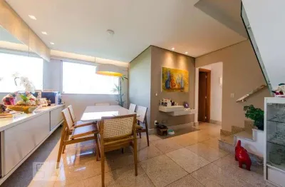 Cobertura para aluguel - belvedere, 2 quartos,  124 m² - belo horizonte