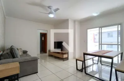 Apartamento para aluguel - canto do forte, 2 quartos,  87 m² - praia grande