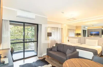 Kitnet / stúdio para aluguel - itaim bibi, 1 quarto,  32 m² - são paulo