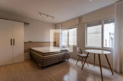 Kitnet / stúdio para aluguel - petrópolis, 1 quarto,  31 m² - porto alegre