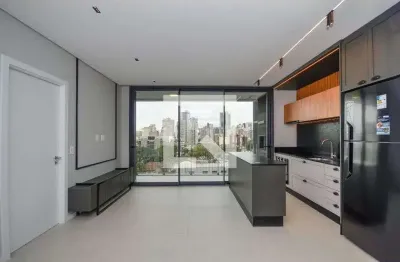 Apartamento para aluguel - batel, 1 quarto,  54 m² - curitiba