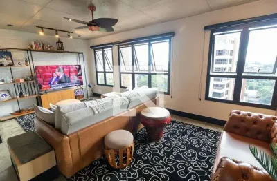 Kitnet / stúdio para aluguel - portal do morumbi, 1 quarto,  69 m² - são paulo