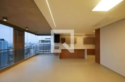 Apartamento para aluguel - brooklin, 3 quartos,  166 m² - são paulo