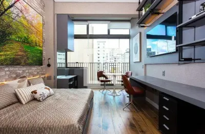 Kitnet / stúdio para aluguel - perdizes, 1 quarto,  24 m² - são paulo