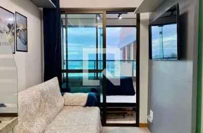 Apartamento para aluguel - boca do rio, 1 quarto,  37 m² - salvador