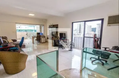 Cobertura para aluguel - canto do forte, 3 quartos,  210 m² - praia grande