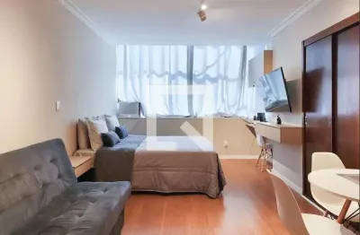 Kitnet / stúdio para aluguel - centro, 1 quarto,  37 m² - rio de janeiro