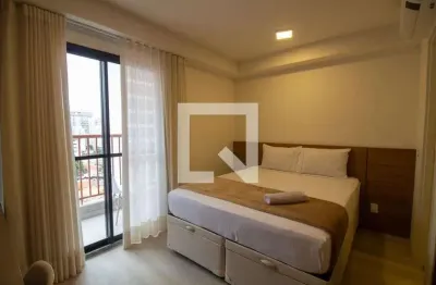 Kitnet / stúdio para aluguel - brooklin, 1 quarto,  25 m² - são paulo