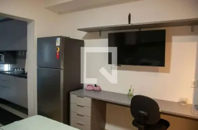 Kitnet / stúdio para aluguel - brooklin, 1 quarto,  32 m² - são paulo