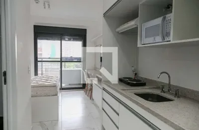 Kitnet / stúdio para aluguel - chácara santo antonio, 1 quarto,  34 m² - são paulo