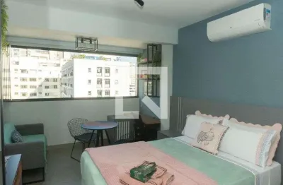 Kitnet / stúdio para aluguel - consolação, 1 quarto,  25 m² - são paulo