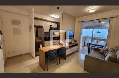 Apartamento para aluguel - ponta da praia, 1 quarto,  48 m² - santos
