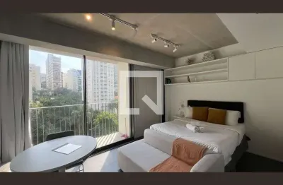 Kitnet / stúdio para aluguel - vila madalena, 1 quarto,  28 m² - são paulo