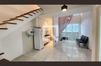 Apartamento para aluguel - gonzaga , 1 quarto,  79 m² - santos
