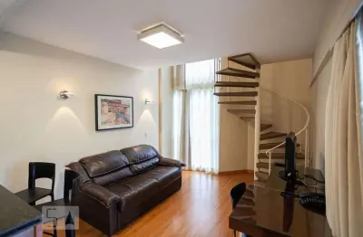Apartamento para aluguel - savassi, 1 quarto,  50 m² - belo horizonte