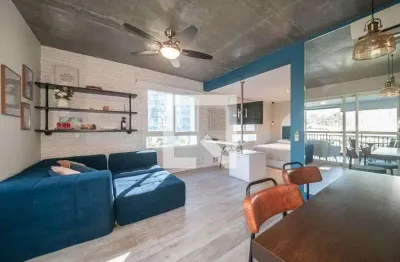 Apartamento para aluguel - brooklin, 1 quarto,  64 m² - são paulo