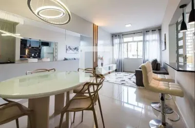 Apartamento para aluguel - boqueirão, 2 quartos,  86 m² - santos
