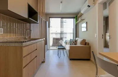Kitnet / stúdio para aluguel - campo belo, 1 quarto,  32 m² - são paulo