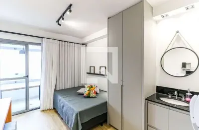 Kitnet / stúdio para aluguel - chácara santo antonio, 1 quarto,  20 m² - são paulo