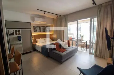 Kitnet / stúdio para aluguel - campo belo, 1 quarto,  42 m² - são paulo