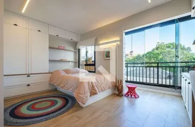 Kitnet / stúdio para aluguel - pinheiros, 1 quarto,  30 m² - são paulo