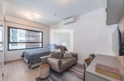 Kitnet / stúdio para aluguel - brooklin, 1 quarto,  22 m² - são paulo