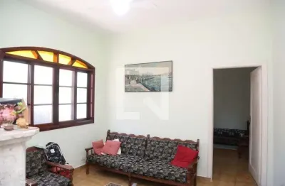 Casa para aluguel - vila caiçara, 3 quartos,  90 m² - praia grande