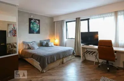 Apartamento para aluguel - moema, 1 quarto,  30 m² - são paulo