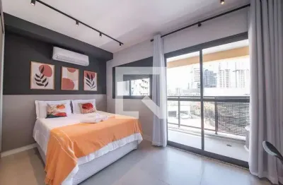 Kitnet / stúdio para aluguel - chácara santo antonio, 1 quarto,  27 m² - são paulo