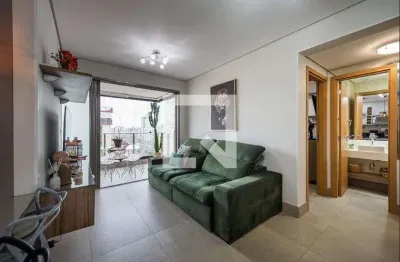 Apartamento para aluguel - aparecida, 1 quarto,  68 m² - santos