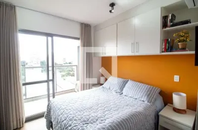 Kitnet / stúdio para aluguel - brooklin, 1 quarto,  30 m² - são paulo
